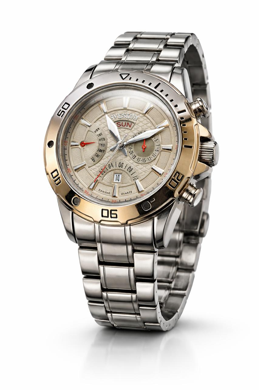 Seveston Classic Quartz Watch – Silver Finish